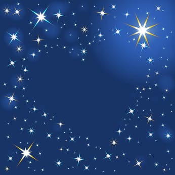 Funkelnde Sterne - Titelbild für Sternzeichen Zitate
